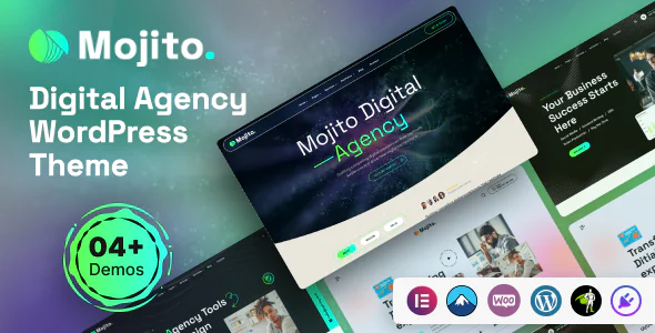 Mojito v1.0 - Digital Agency WordPress Theme